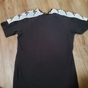 Kappa tee shirt, adult medium, black.